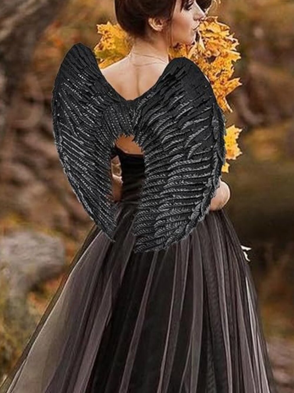 Black Angel Wings